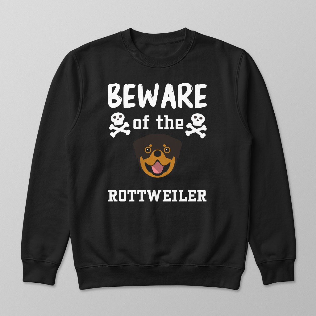 Beware of the Dog: Personalised {breedFullName} Sweatshirt
