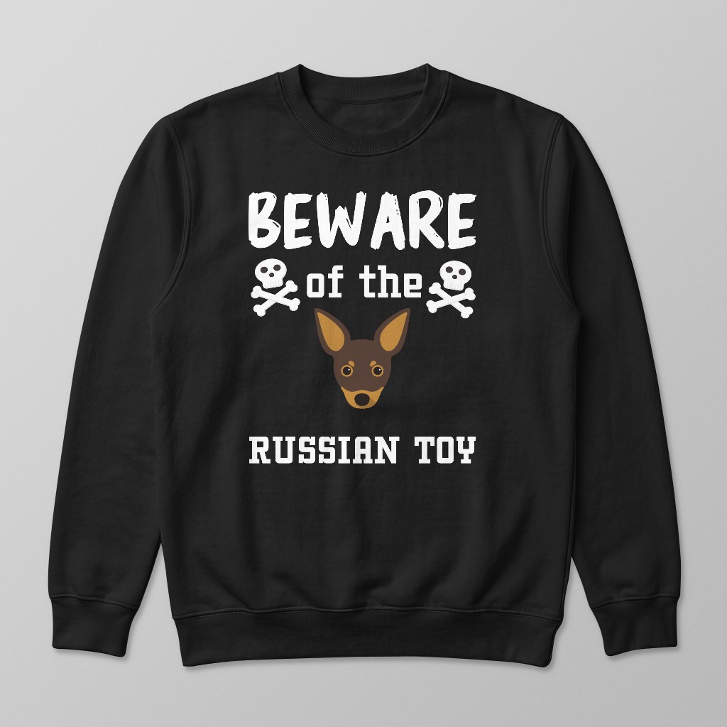 Beware of the Dog: Personalized {breedFullName} Sweatshirt