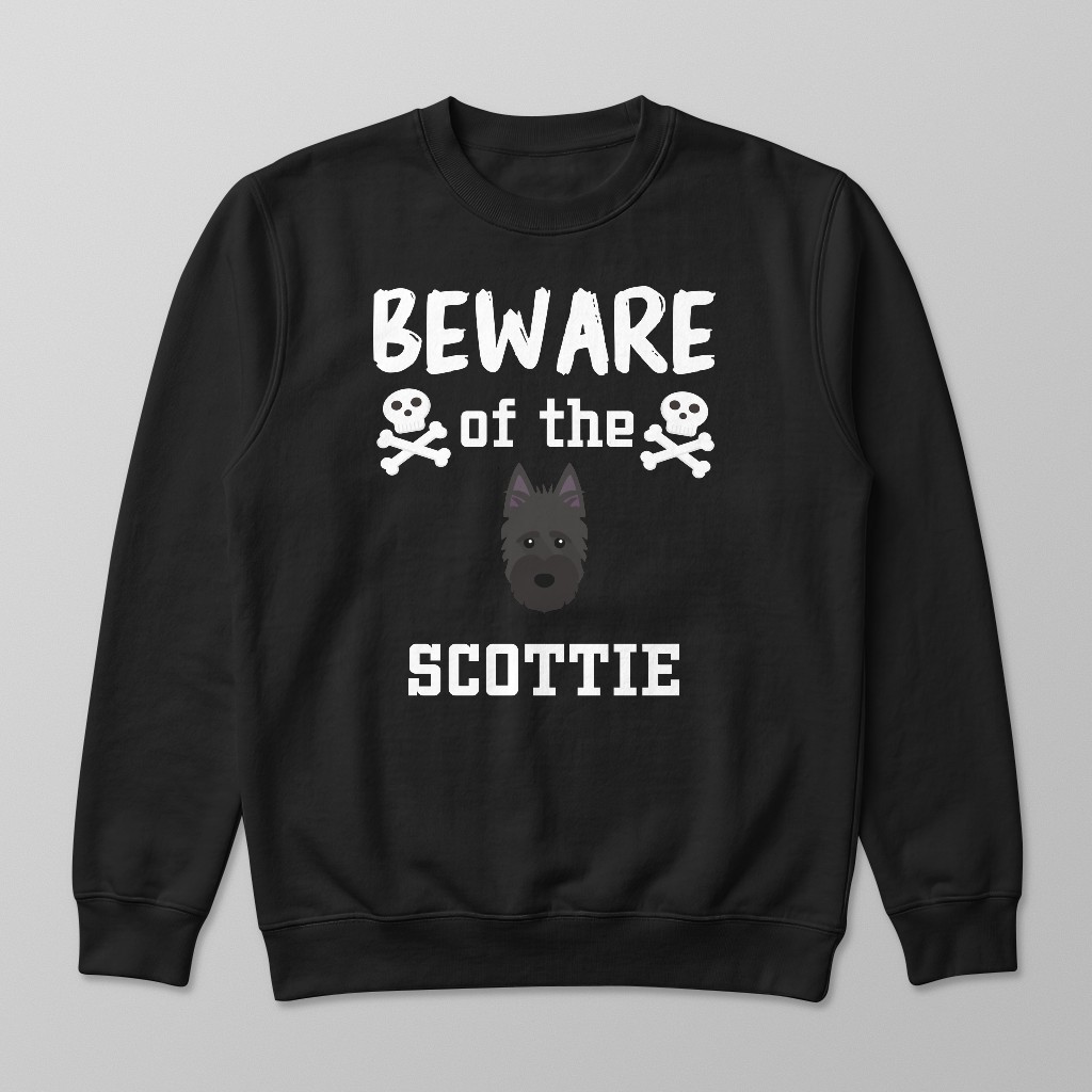 Beware of the Dog: Personalised {breedFullName} Sweatshirt