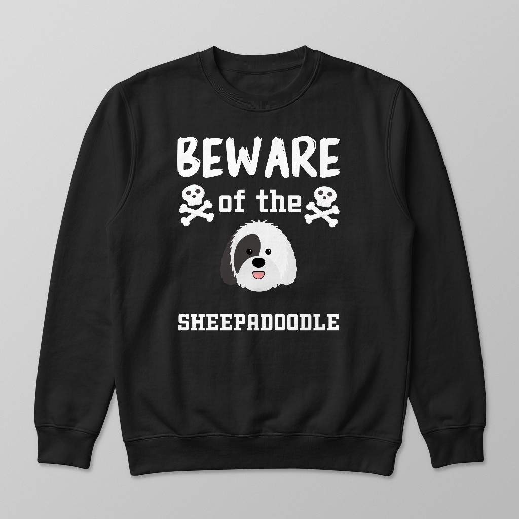 Beware of the Dog: Personalized {breedFullName} Sweatshirt