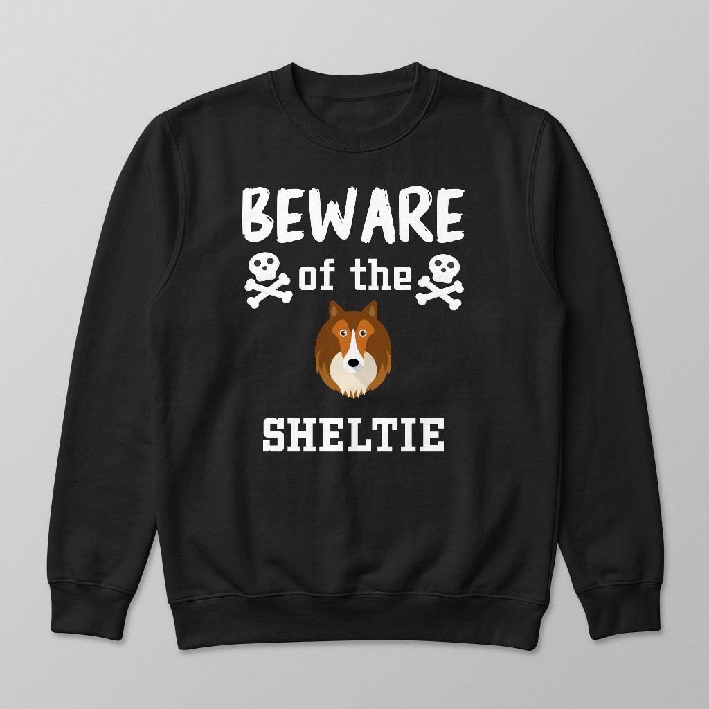 Beware of the Dog: Personalised {breedFullName} Sweatshirt