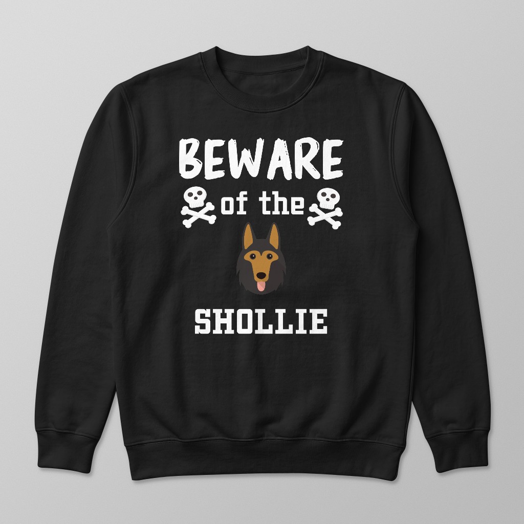 Beware of the Dog: Personalized {breedFullName} Sweatshirt