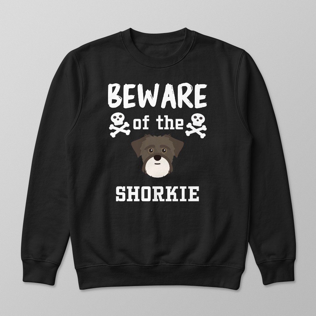 Beware of the Dog: Personalized {breedFullName} Sweatshirt