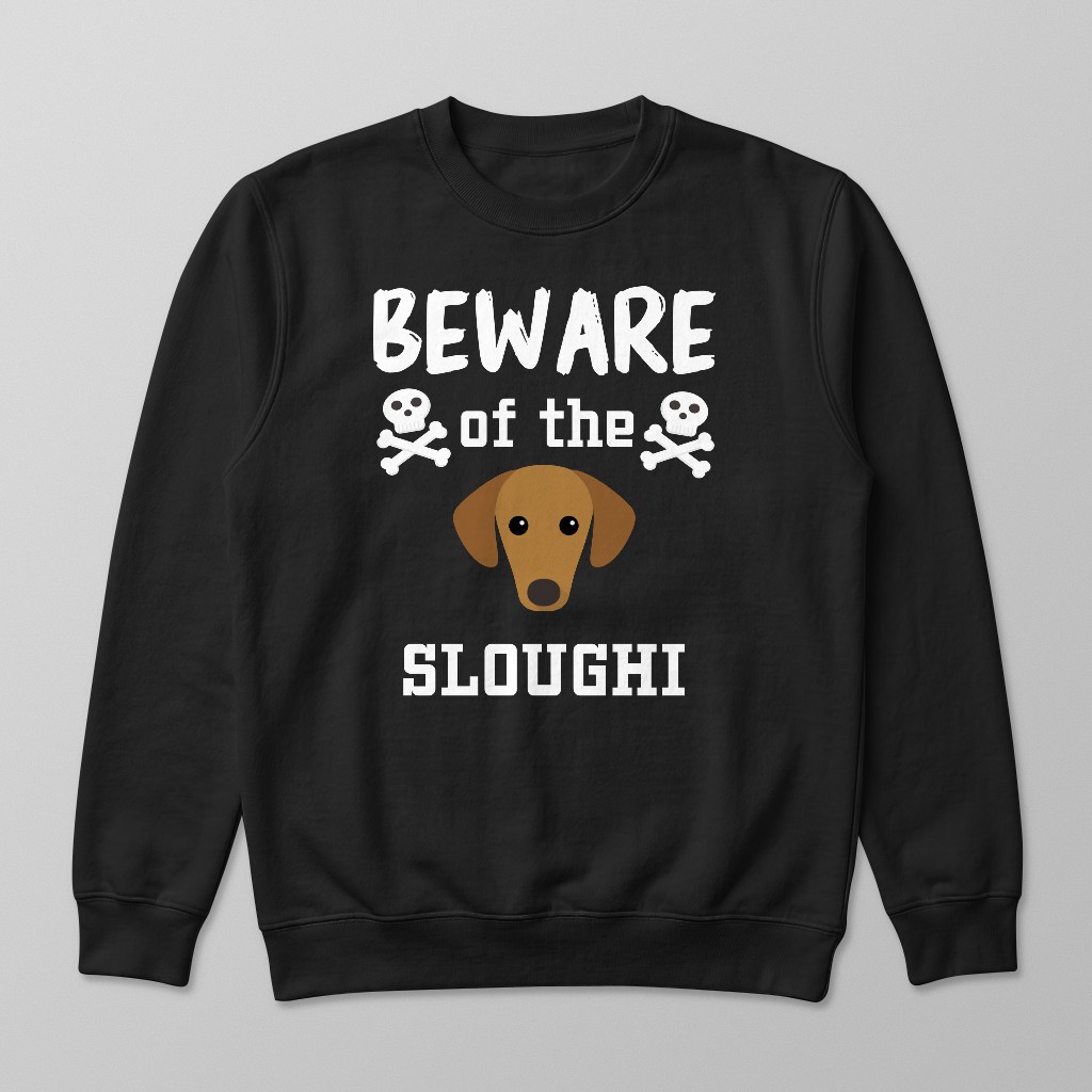 Beware of the Dog: Personalized {breedFullName} Sweatshirt