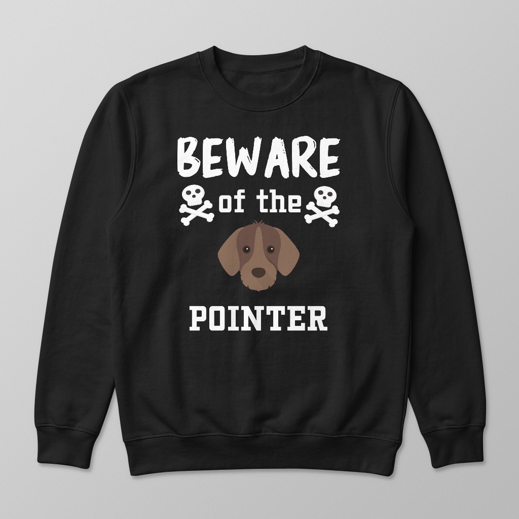 Beware of the Dog: Personalized {breedFullName} Sweatshirt