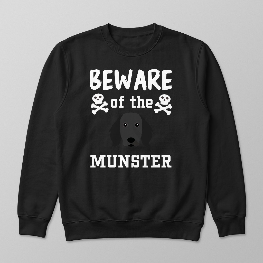 Beware of the Dog: Personalized {breedFullName} Sweatshirt