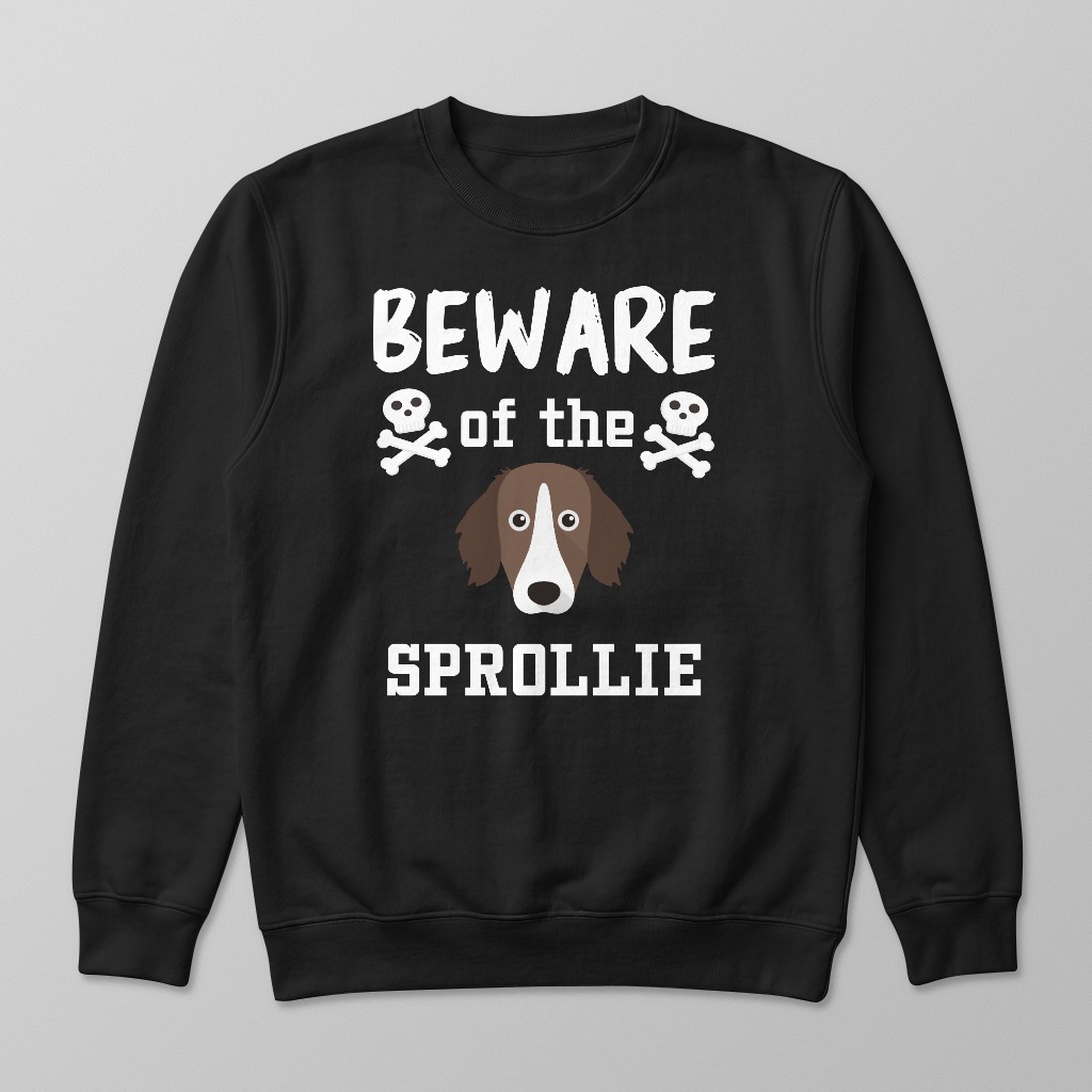 Beware of the Dog: Personalized {breedFullName} Sweatshirt