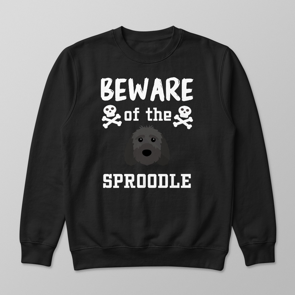 Beware of the Dog: Personalized {breedFullName} Sweatshirt