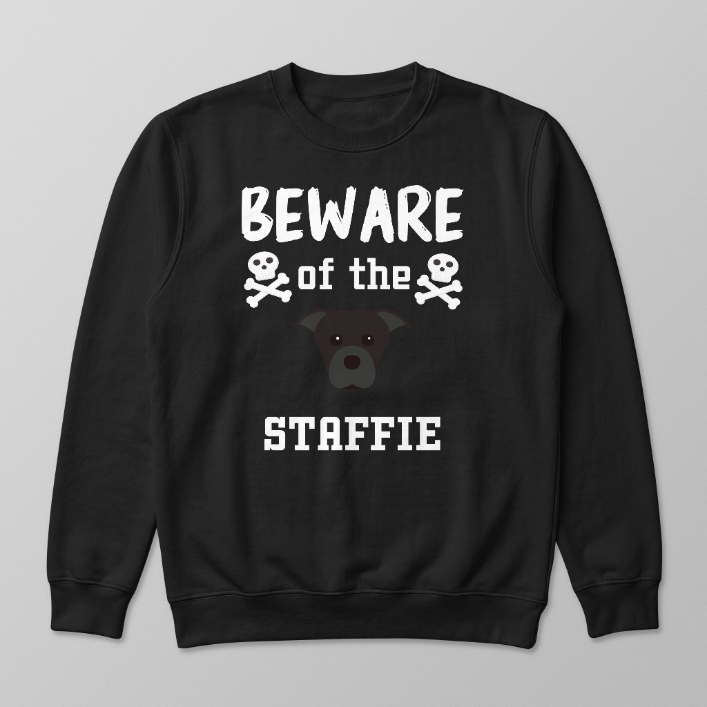 Beware of the Dog: Personalized {breedFullName} Sweatshirt