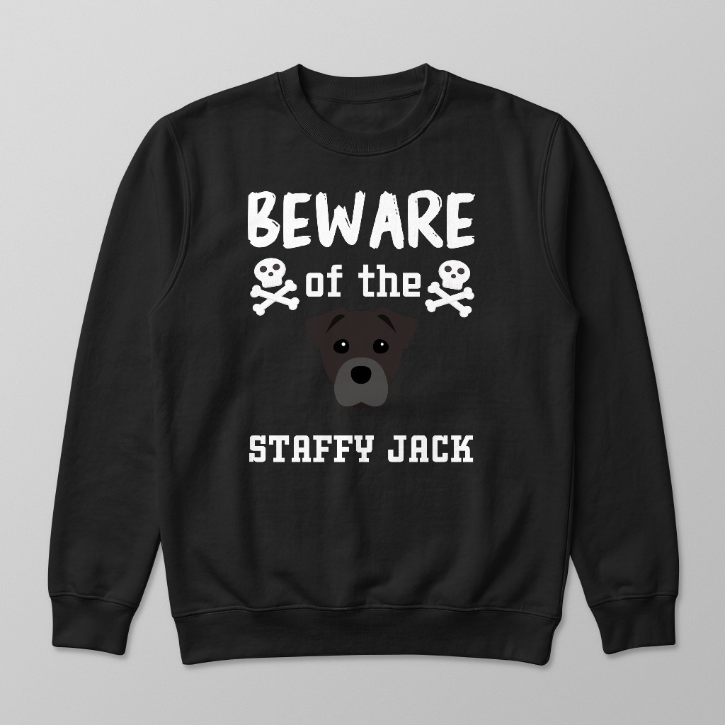 Beware of the Dog: Personalized {breedFullName} Sweatshirt