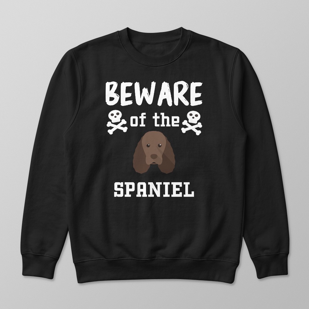 Beware of the Dog: Personalized {breedFullName} Sweatshirt