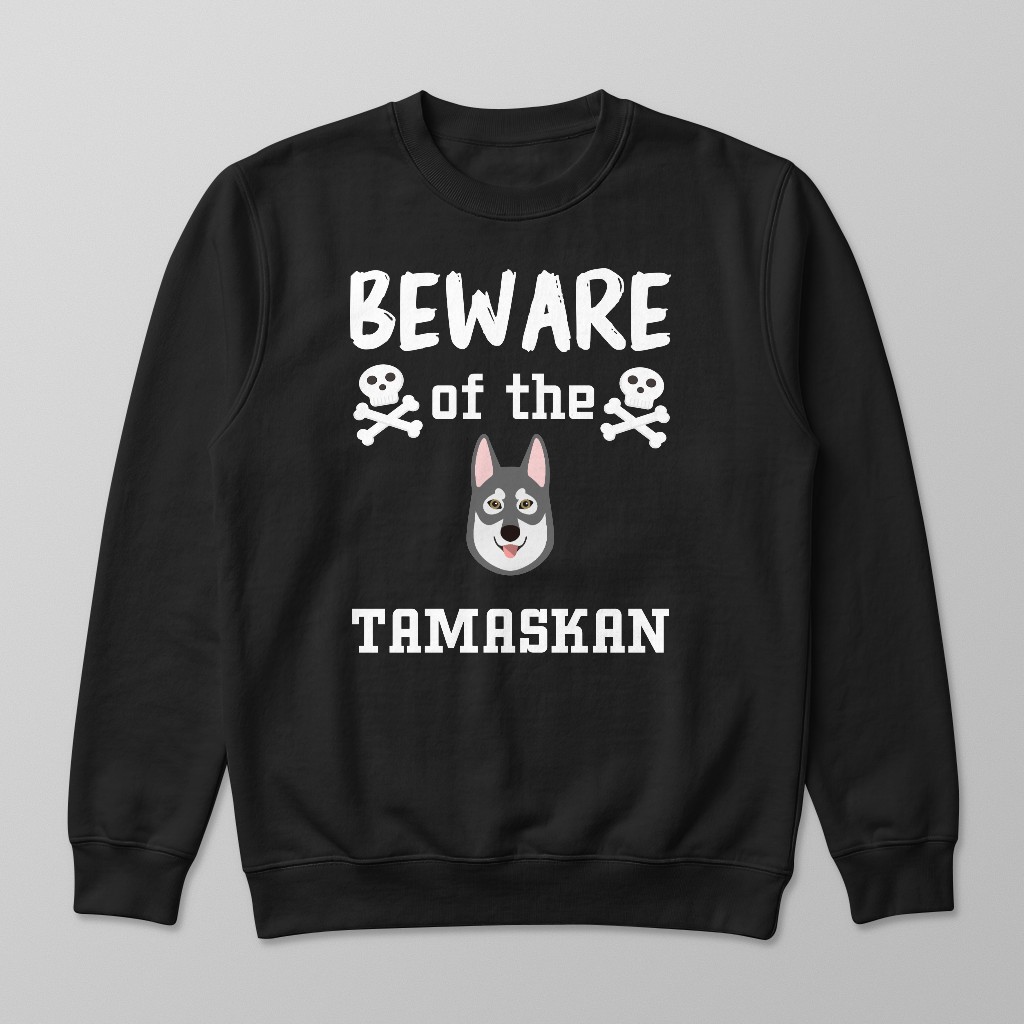 Beware of the Dog: Personalised {breedFullName} Sweatshirt
