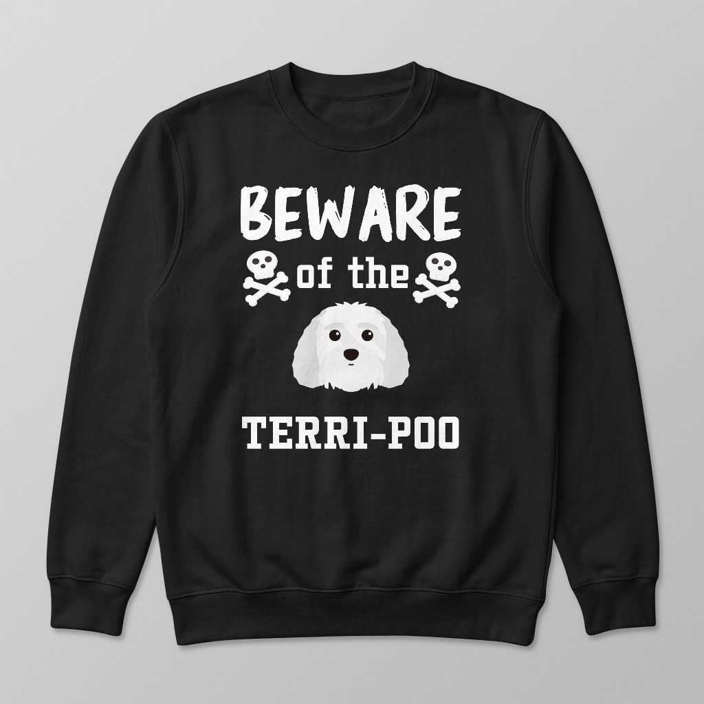 Beware of the Dog: Personalized {breedFullName} Sweatshirt