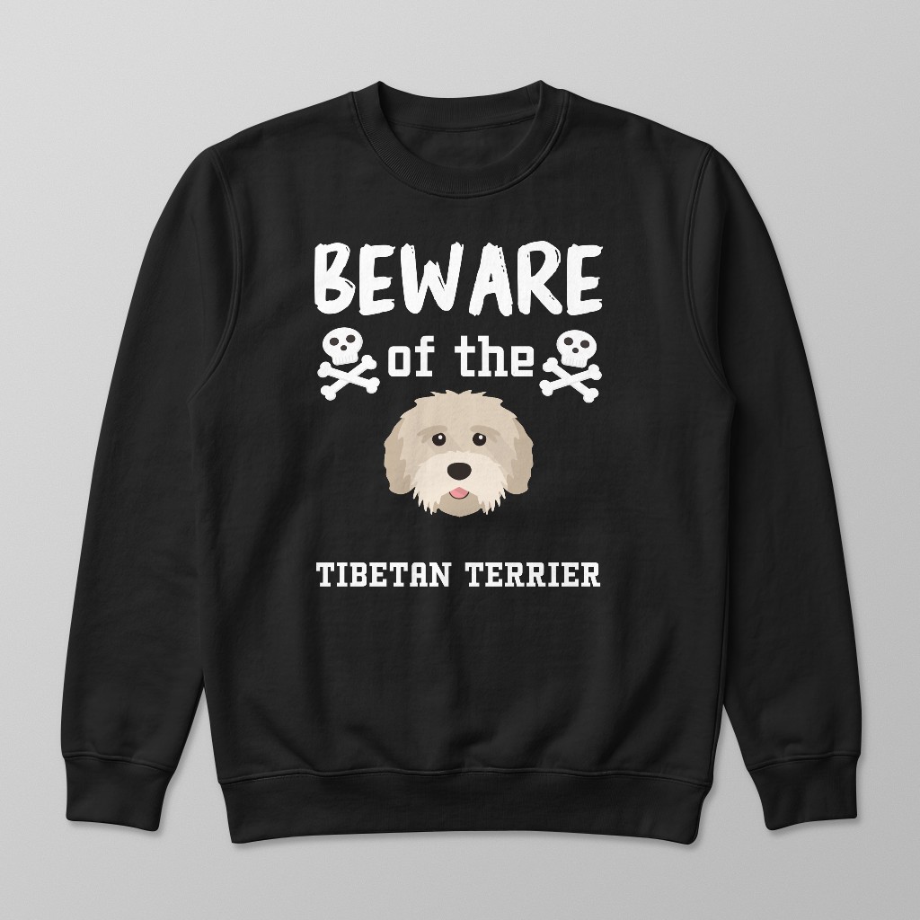Beware of the Dog: Personalised {breedFullName} Sweatshirt