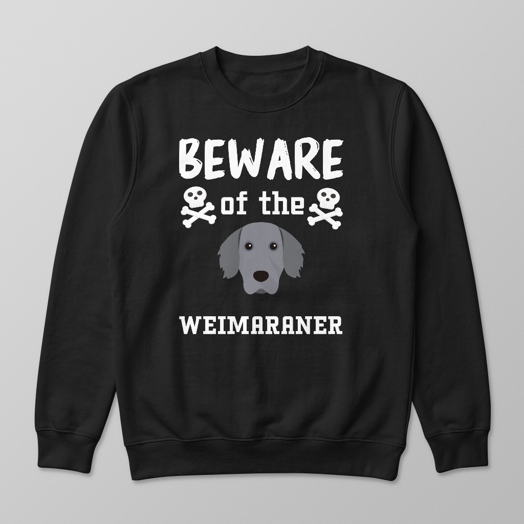 Beware of the Dog: Personalized {breedFullName} Sweatshirt