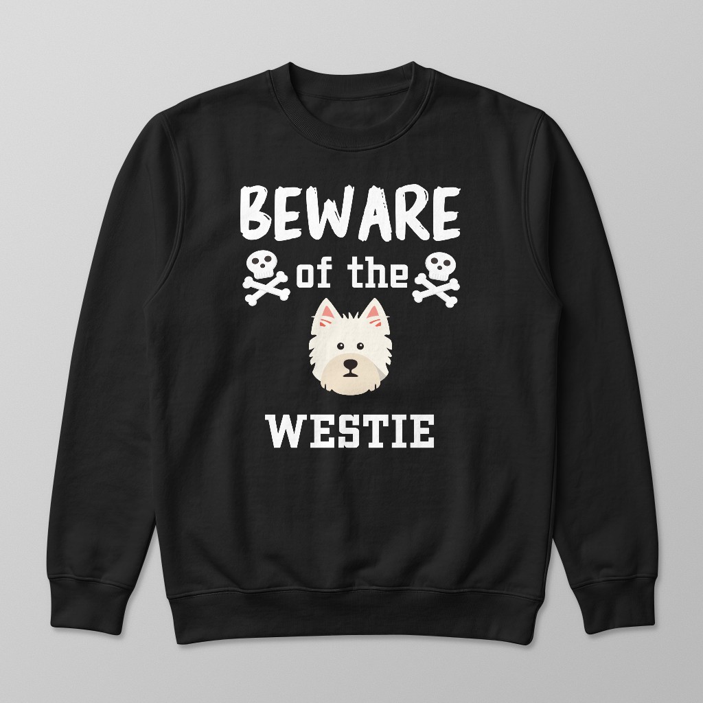 Beware of the Dog: Personalized {breedFullName} Sweatshirt