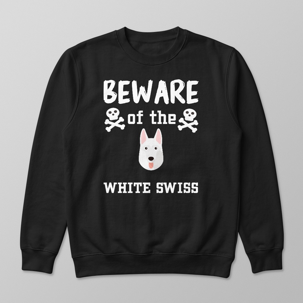 Beware of the Dog: Personalized {breedFullName} Sweatshirt