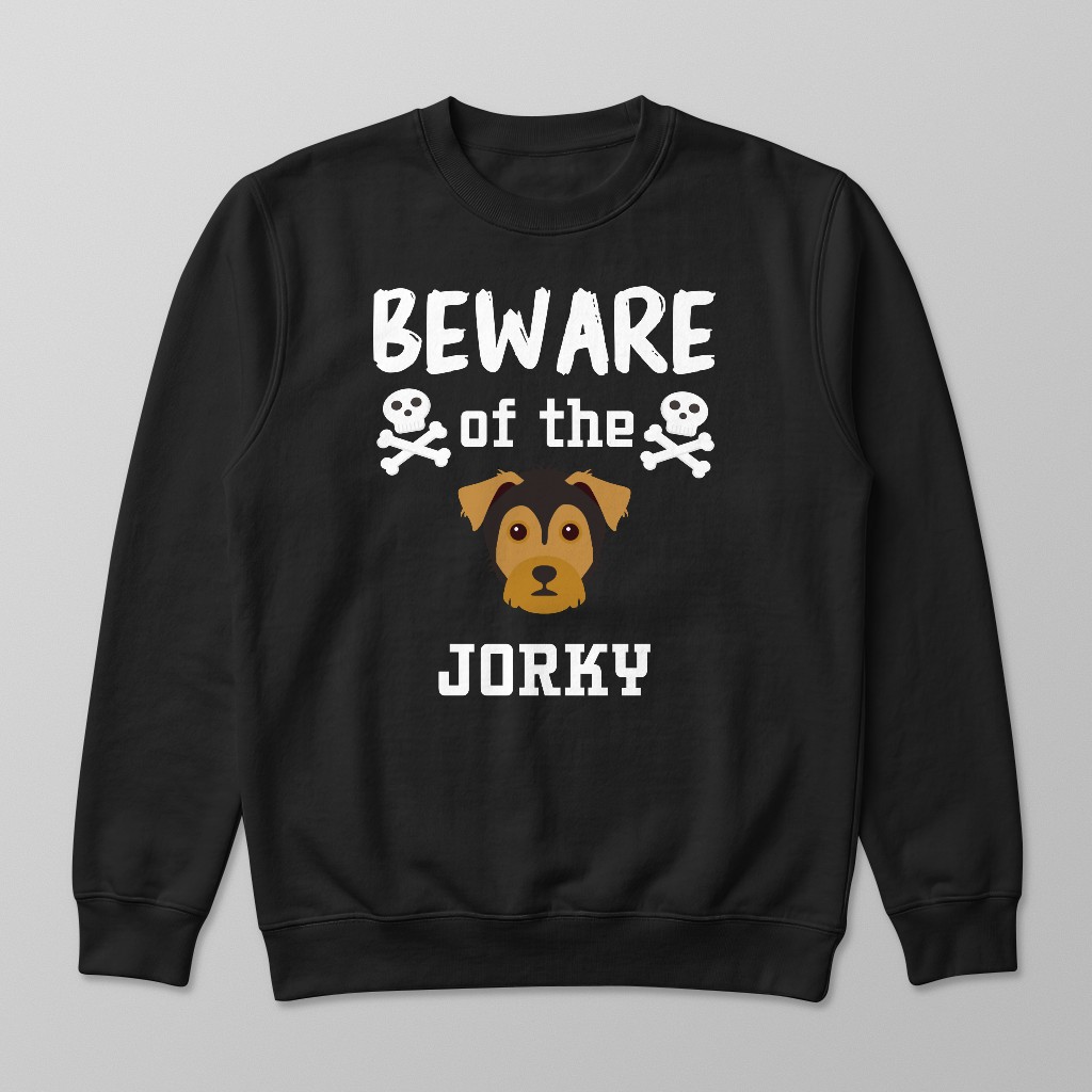 Beware of the Dog: Personalized {breedFullName} Sweatshirt