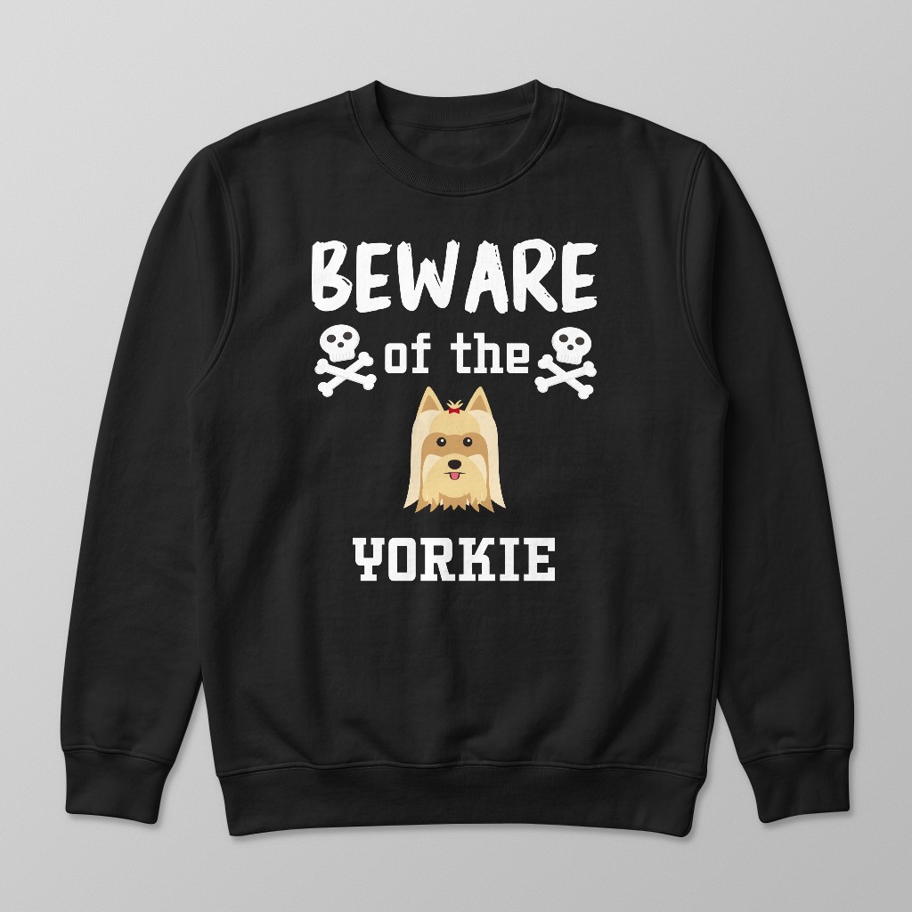Beware of the Dog: Personalized {breedFullName} Sweatshirt
