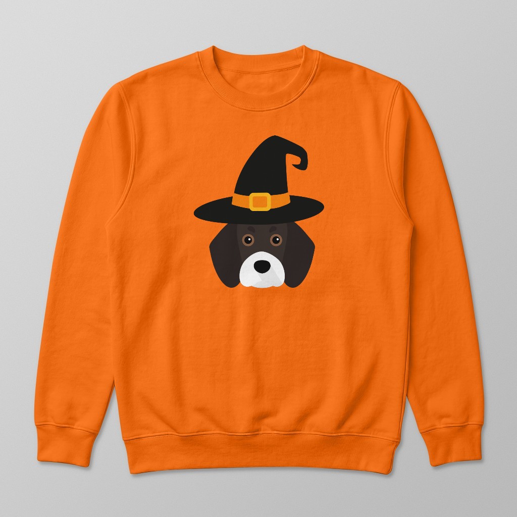 Witches Hat: Personalized {breedFullName} Sweatshirt