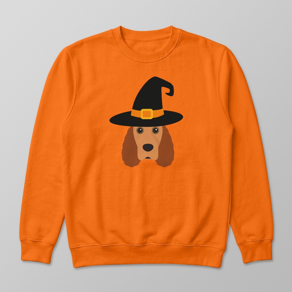 Witches Hat: Personalized {breedFullName} Sweatshirt