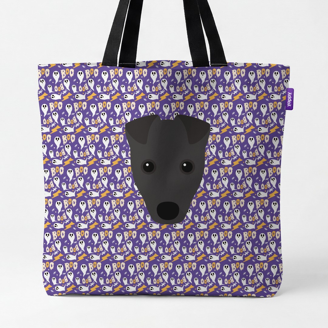'Boo Ghosts' - Personalized {breedCommonName} Canvas Bag