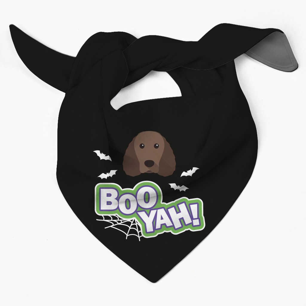 Boo Yah! Personalised {breedFullName} Bandana