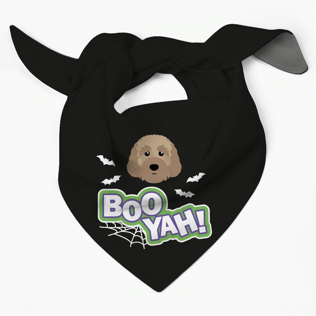 Boo Yah! Personalized {breedFullName} Bandana