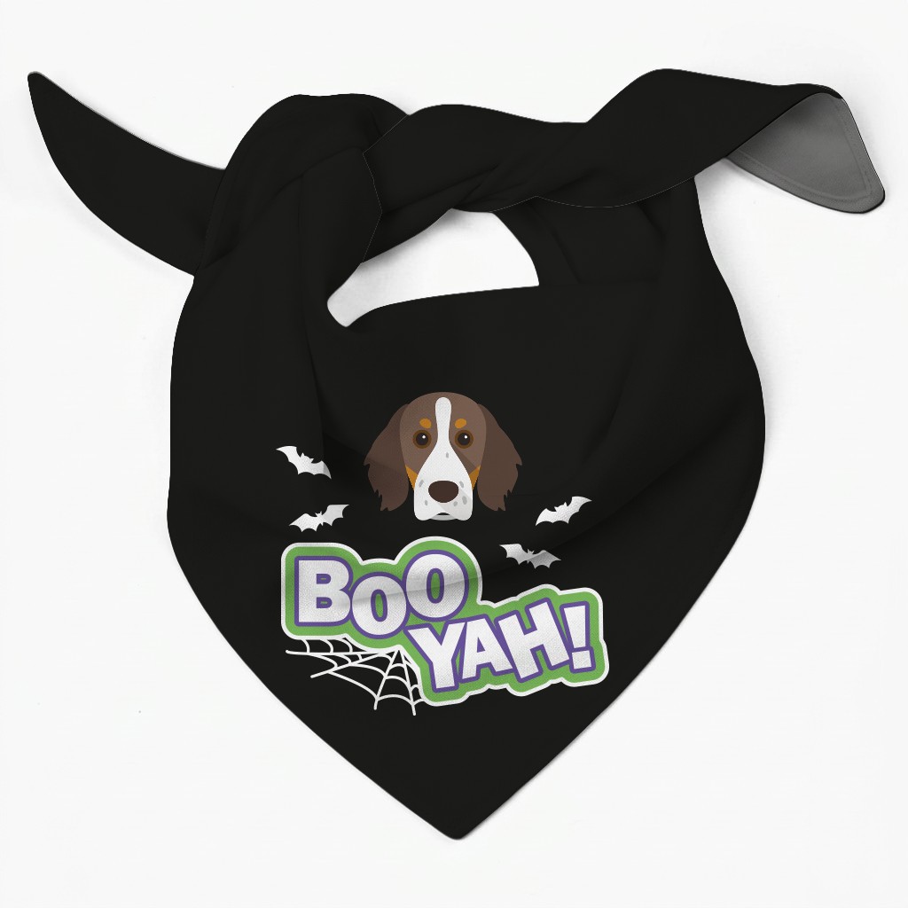Boo Yah! Personalized {breedFullName} Bandana