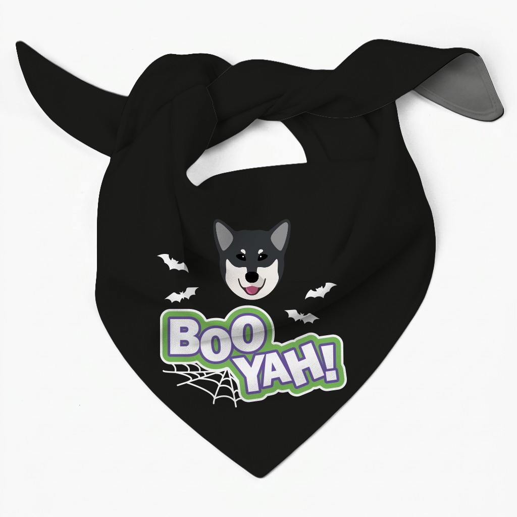Boo Yah! Personalized {breedFullName} Bandana