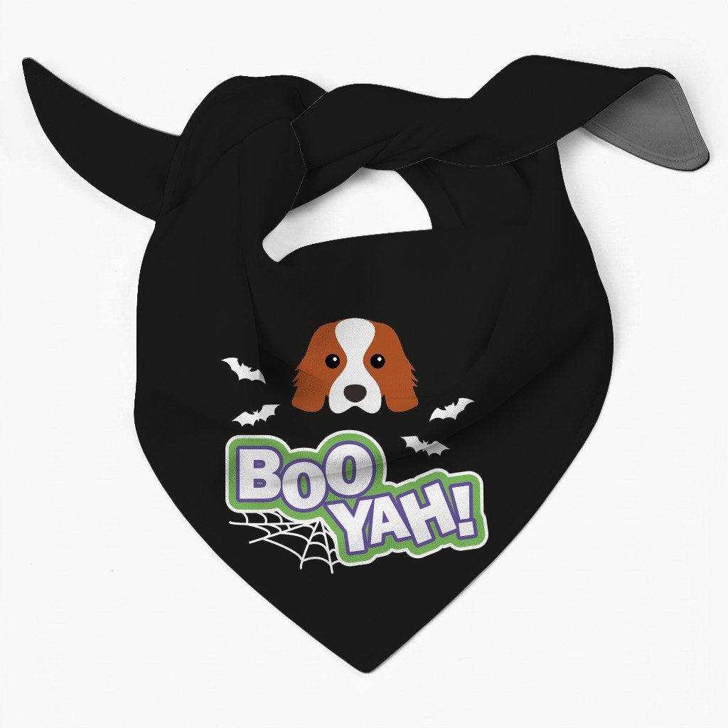Boo Yah! Personalised {breedFullName} Bandana