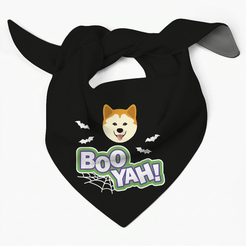Boo Yah! Personalized {breedFullName} Bandana