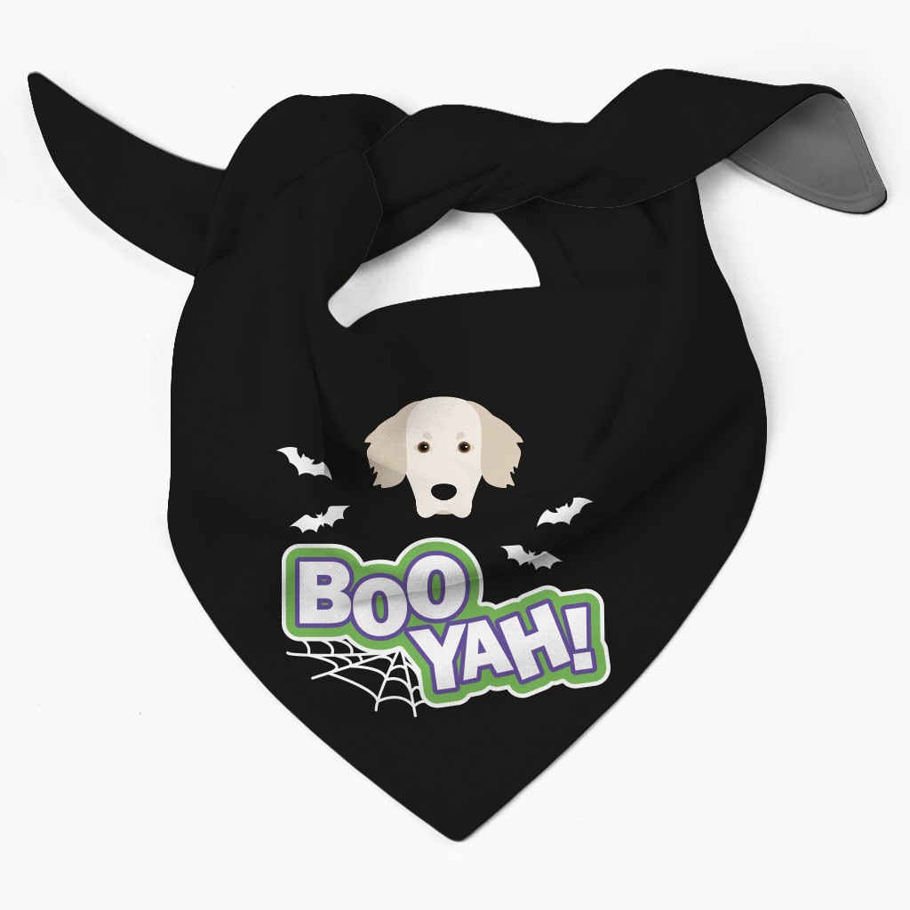 Boo Yah! Personalized {breedFullName} Bandana