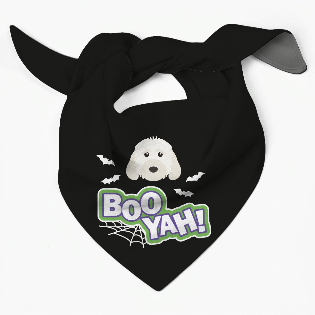 Boo Yah! Personalized {breedFullName} Bandana