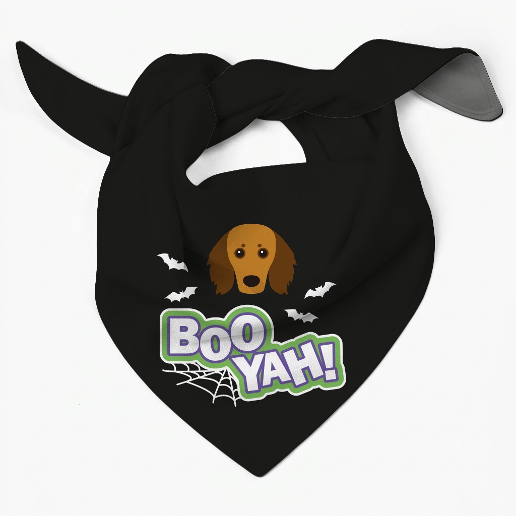Boo Yah! Personalized {breedFullName} Bandana