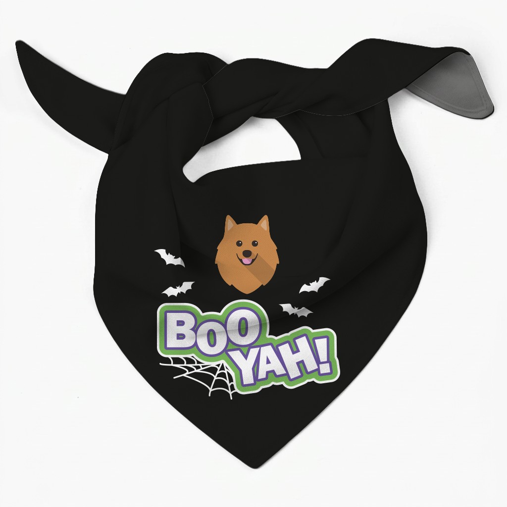 Boo Yah! Personalized {breedFullName} Bandana