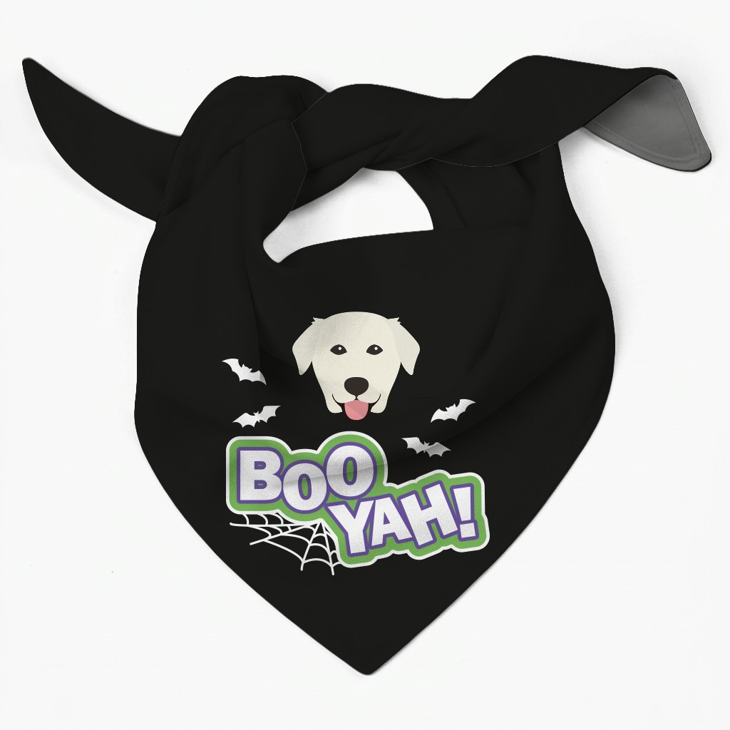 Boo Yah! Personalized {breedFullName} Bandana