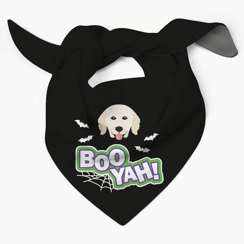 Boo Yah! Personalized {breedFullName} Bandana