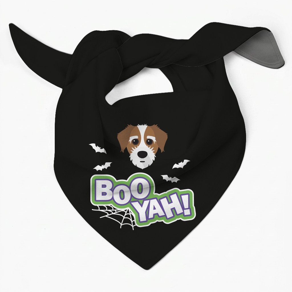 Boo Yah! Personalized {breedFullName} Bandana