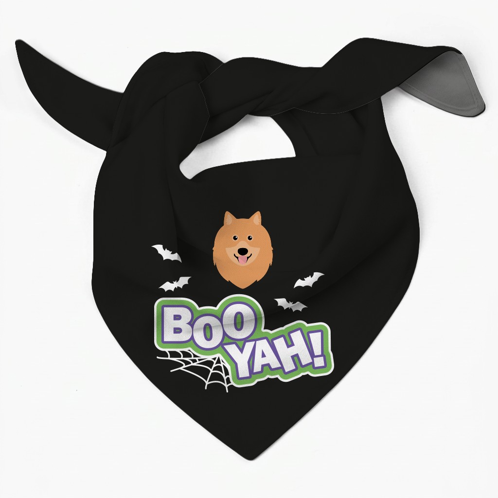 Boo Yah! Personalized {breedFullName} Bandana