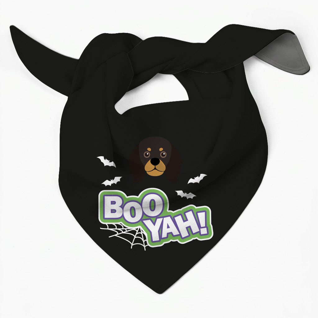 Boo Yah! Personalized {breedFullName} Bandana