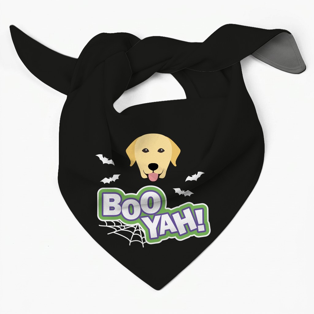Boo Yah! Personalized {breedFullName} Bandana