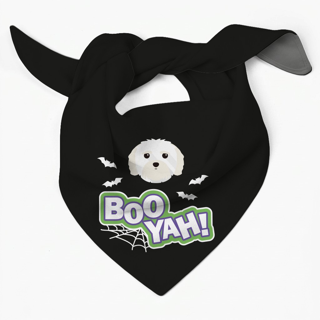 Boo Yah! Personalized {breedFullName} Bandana