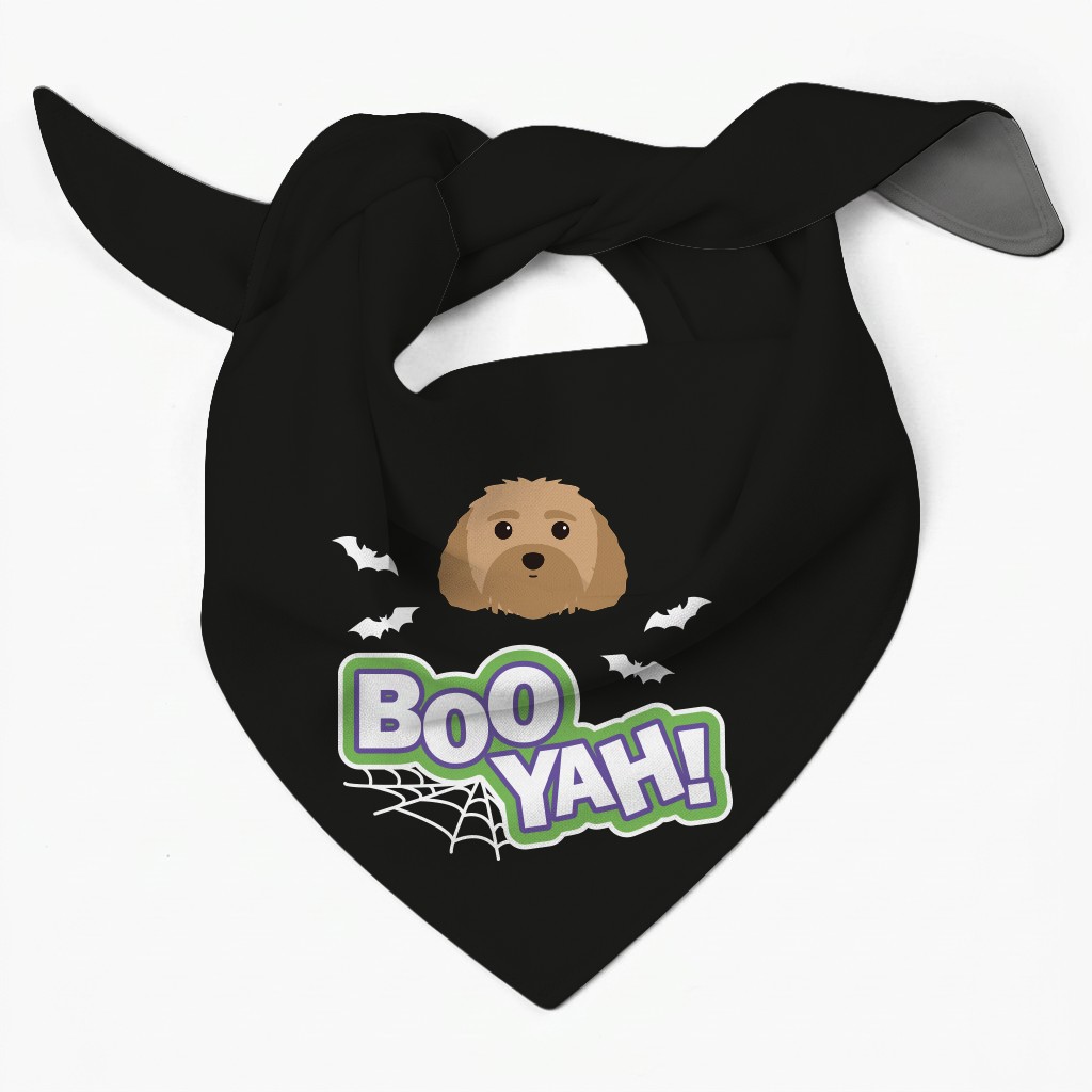 Boo Yah! Personalised {breedFullName} Bandana