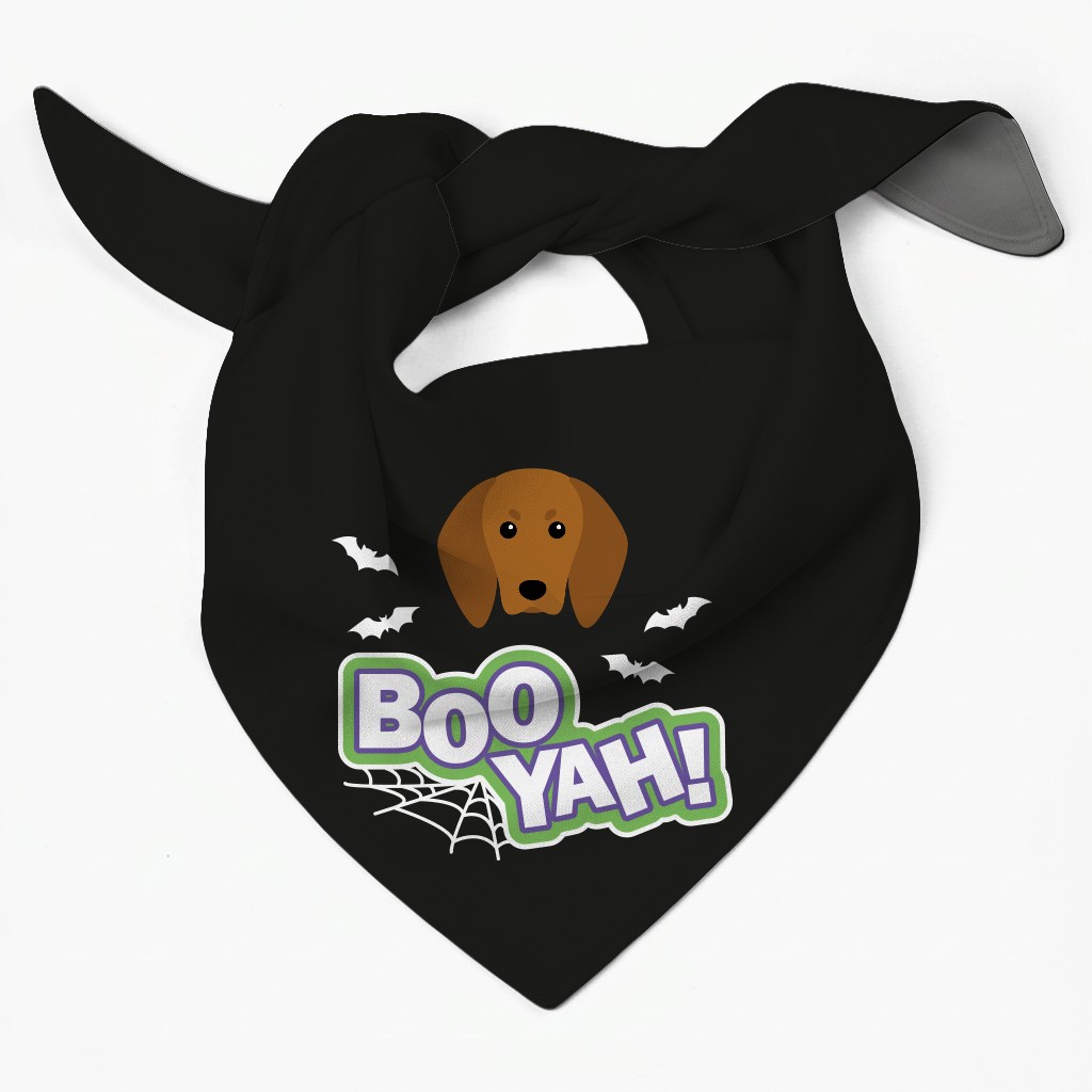 Boo Yah! Personalized {breedFullName} Bandana