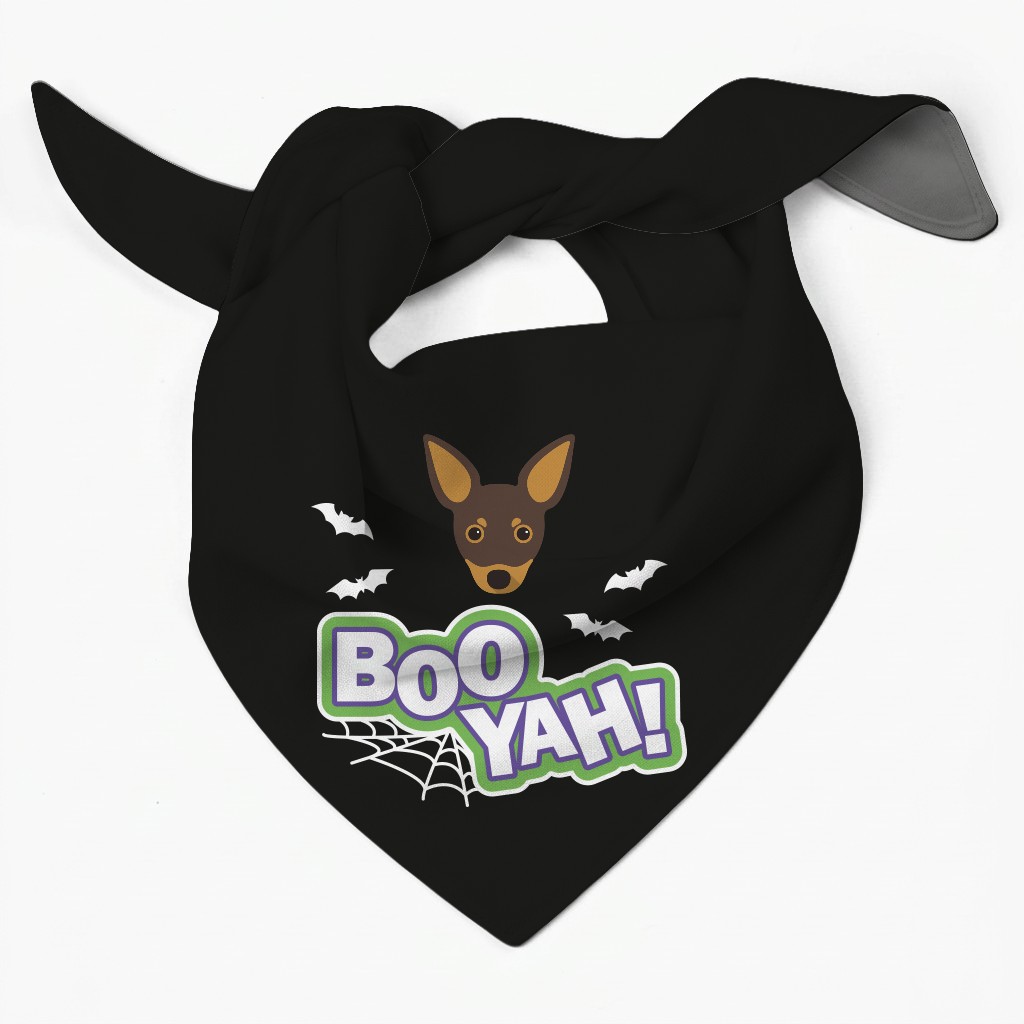 Boo Yah! Personalized {breedFullName} Bandana