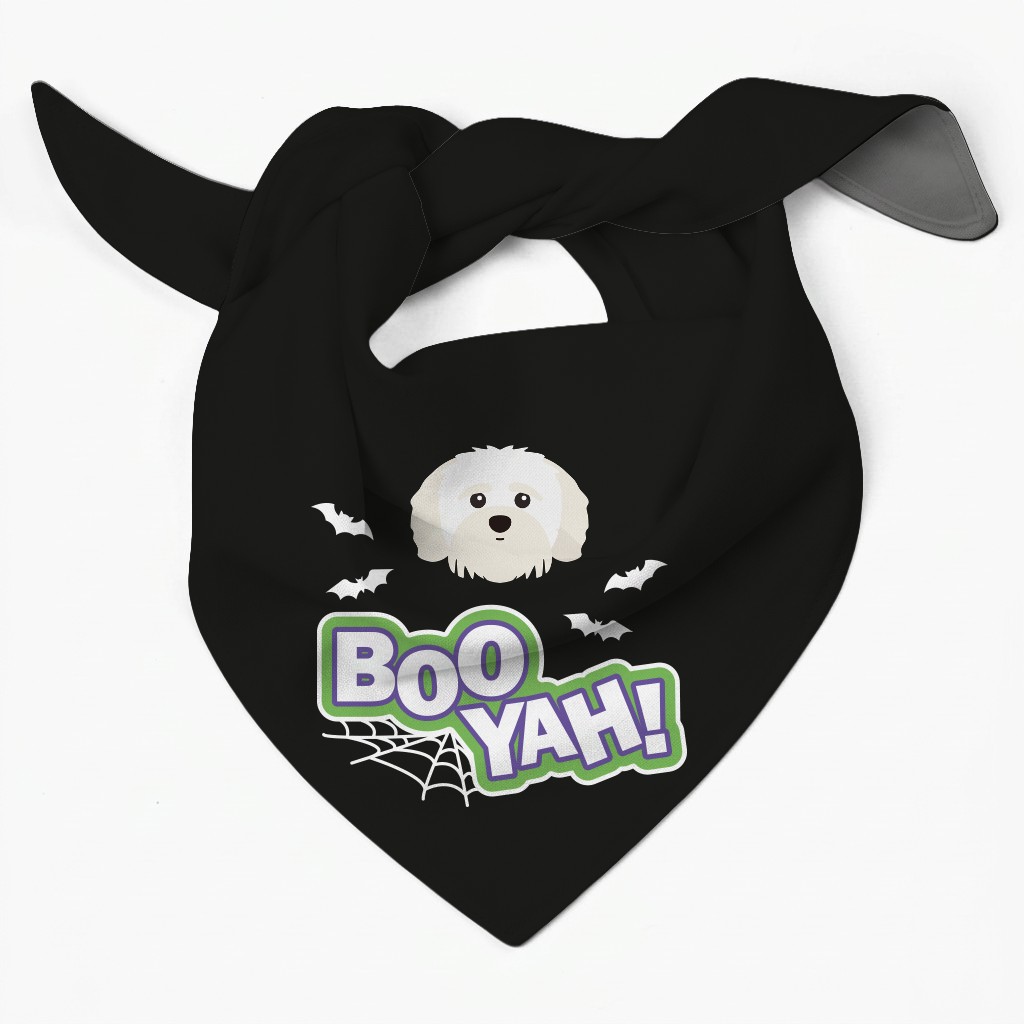 Boo Yah! Personalized {breedFullName} Bandana