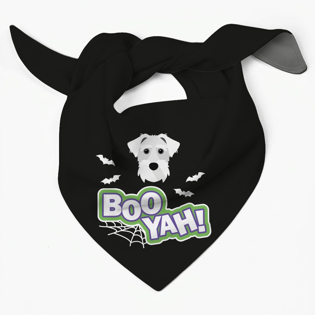 Boo Yah! Personalized {breedFullName} Bandana
