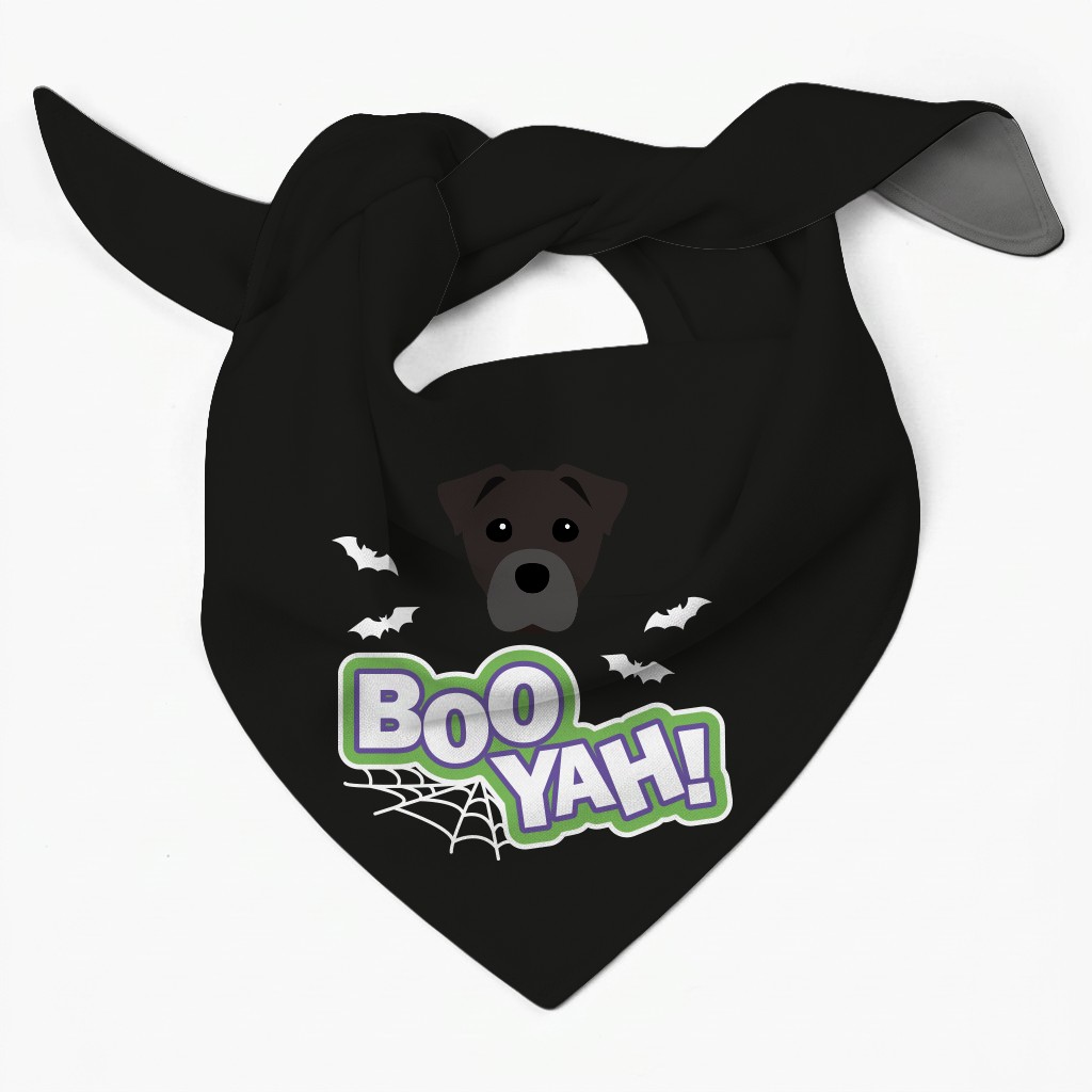 Boo Yah! Personalized {breedFullName} Bandana