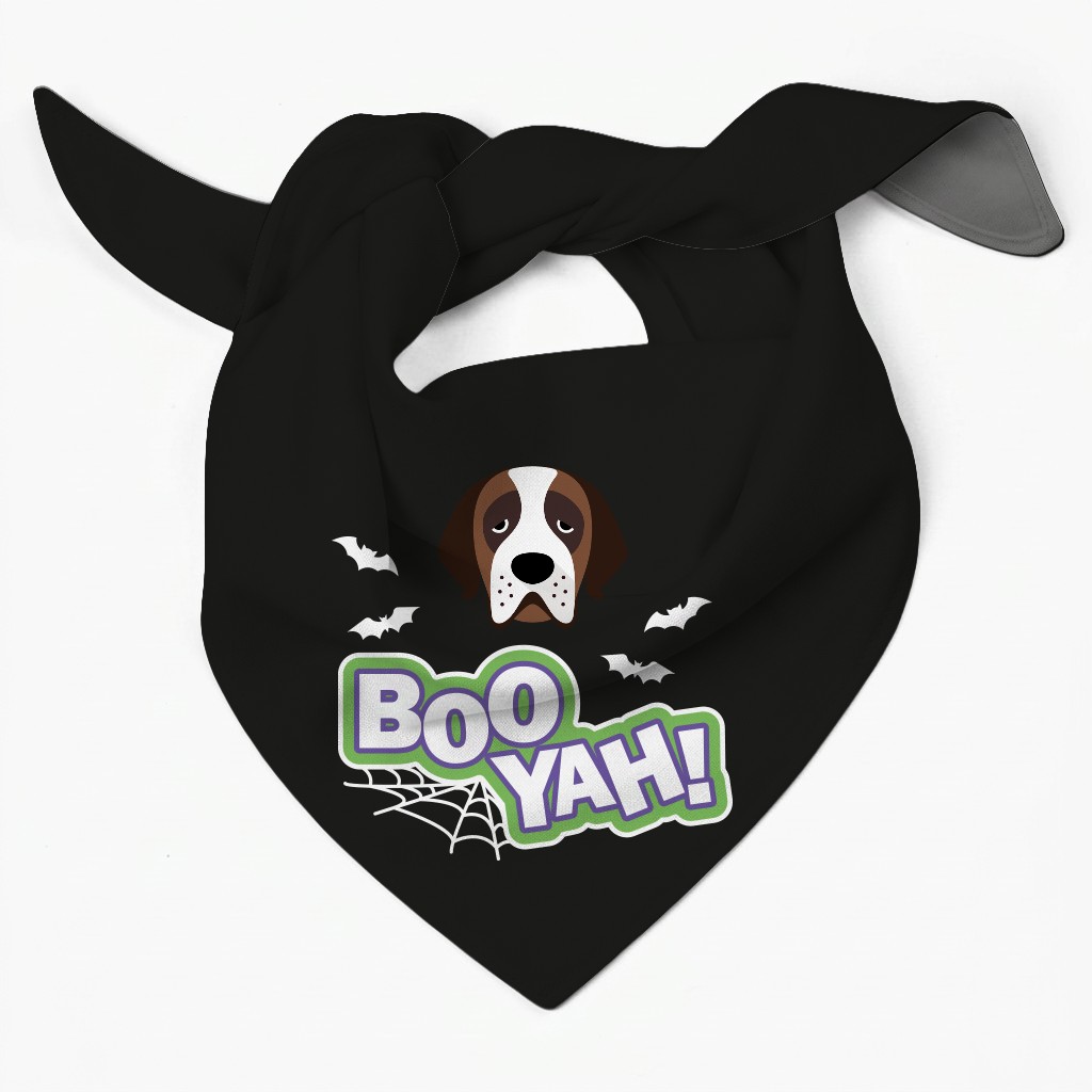 Boo Yah! Personalized {breedFullName} Bandana